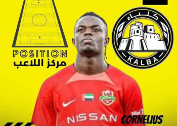 Ghanaian youngster Cornelius Mawuli Agbenyegah joins Al-Ittihad Kalba from Shabab Al Ahly FC