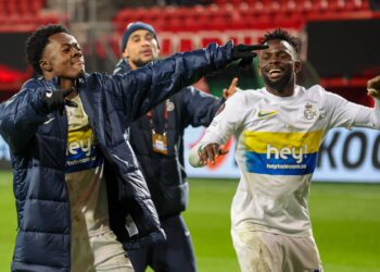 Ghanaian forward Mohammed Fuseini scores winner for St. Gilloise against Twente