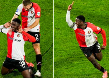 Ghanaian youngster Ibrahim Osman scores in Feyenoord’s stunning comeback victory over AZ Alkmaar