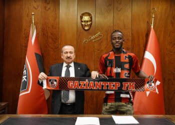Ghanaian striker Emmanuel Boateng joins Turkish side Gaziantep FK until 2026