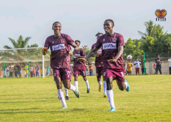Ghana Premier League: Heart of Lions beat Basake Holy Stars to remain on top