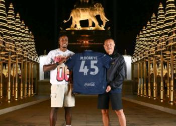Martin Boakye joins Buriram United to strengthen their attack