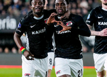 Ibrahim Sadiq and Ernest Poku scores as AZ Alkmaar draw 3-3 with NEC Nijmegen