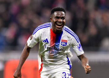 VIDEO: Ernest Nuamah scores twice in Lyon’s Europa MASSIVE win