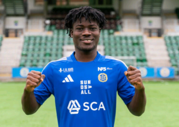 Ghanaian defender Charles Baah thrilled to join GIF Sundsvall