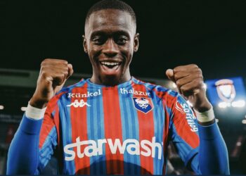 Godson Kyeremeh scores in Caen’s defeat to Paris FC