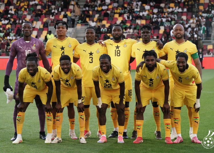 Aaron Essel plays first Ghana game against Nigeria in Unity Cup 2025 in London