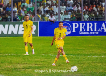 Lawrence Agyekum scores first goal for Ghana in Unity Cup clash against Trinidad & Tobago