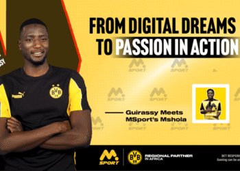MSport’s MShola Meets Serhou Guirassy: From Digital Dreams to Passion In Action