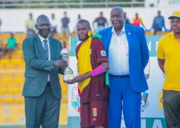 Former Asante Kotoko forward George Mfegue named best player in South Sudan Premier League