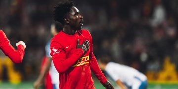 Five Goals, Three Assists: Young Prince Amoako carries FC Nordsjaelland on shoulders