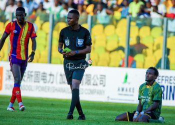 Hearts of Oak board member Nyaho Tamakloe demands GFA’s action against referee Reginald Amoah after Super Clash loss